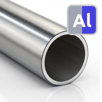 Алюминиевая круглая труба 8x2 мм тонкостенная холоднодеформированная АД0 ГОСТ 18475-82